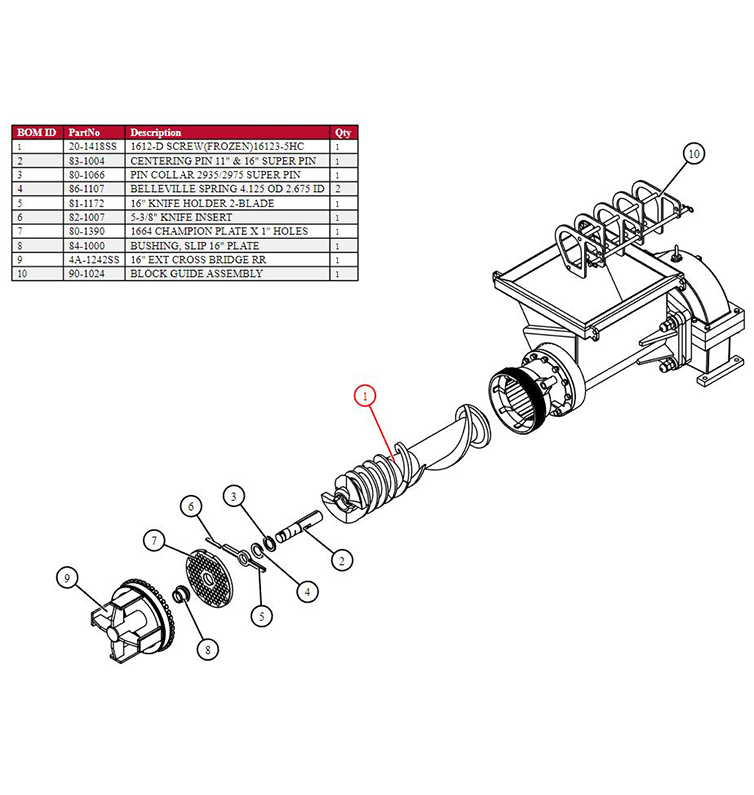 00-1013 Grinder Explode