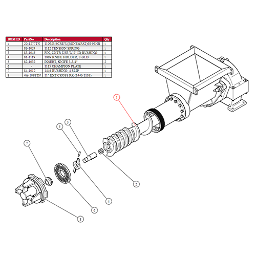 00-1013 Grinder Explode