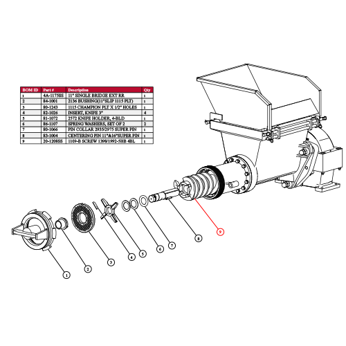 00-1013 Grinder Explode
