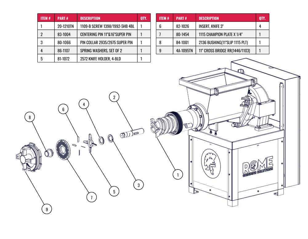 00-1013 Grinder Explode