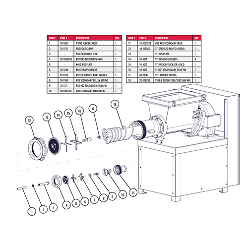 00-1013 Grinder Explode