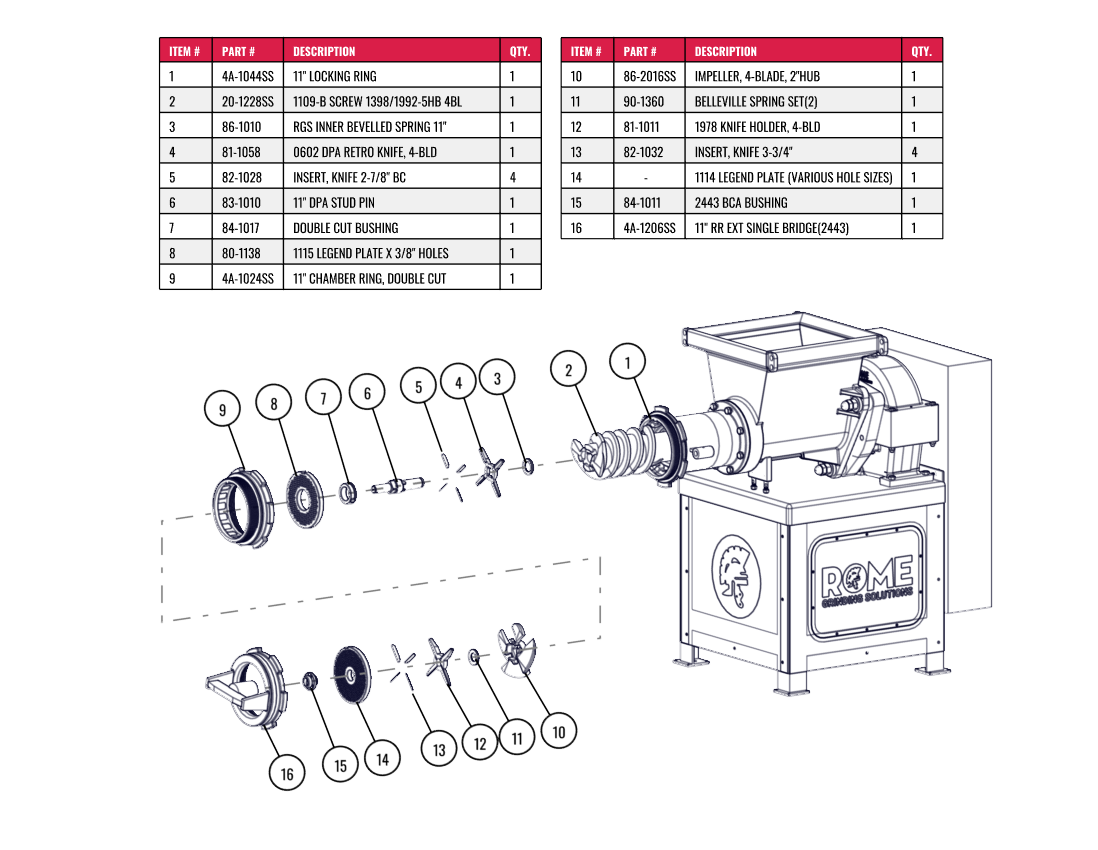 00-1013 Grinder Explode