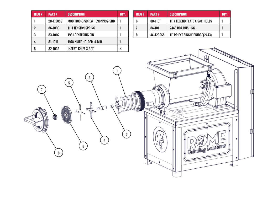 00-1013 Grinder Explode