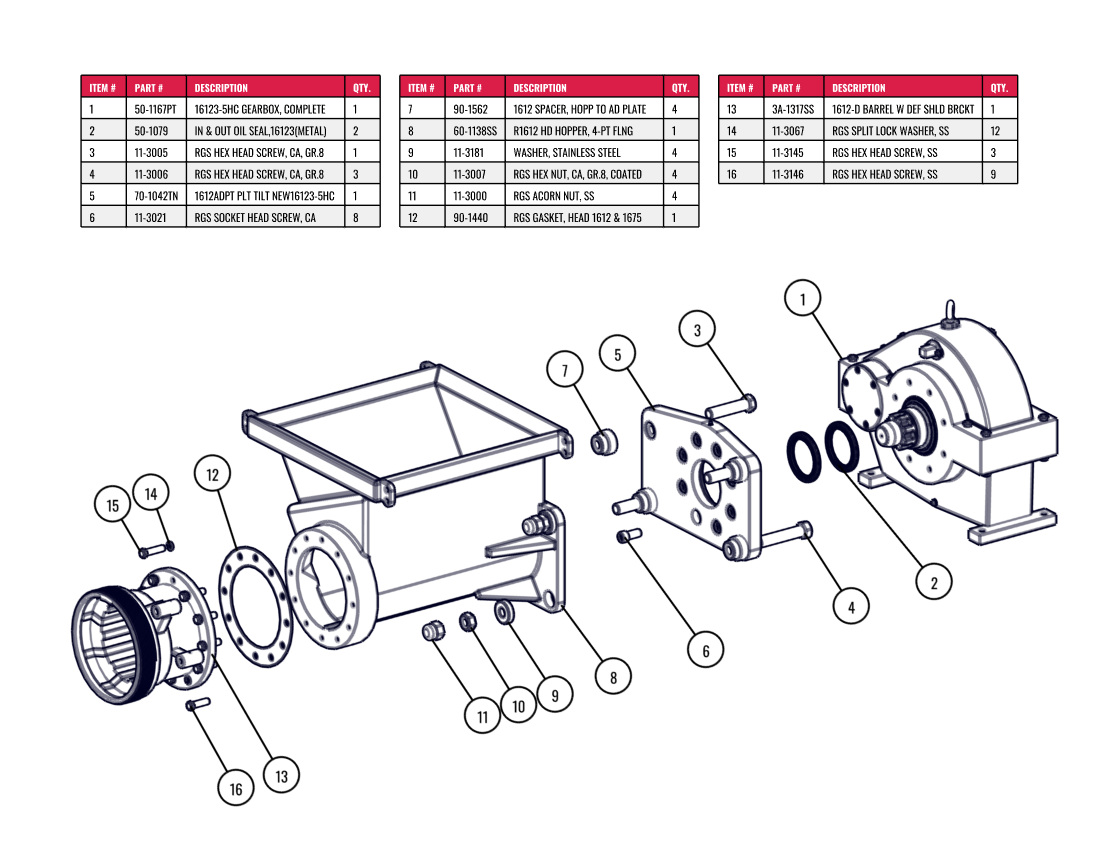 Table Drive Explode